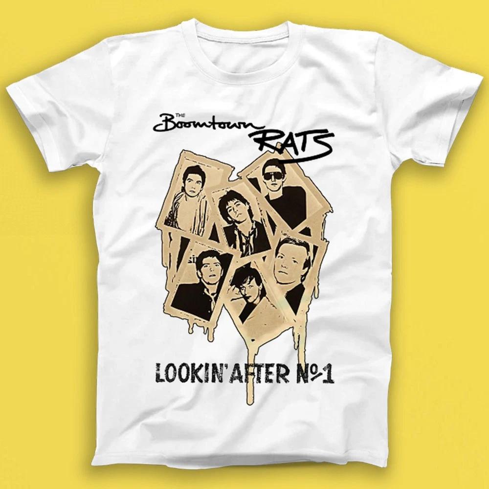 The Boomtown Rats Lookin After No 1 Punk Rock Music Gift Tee T Shirt T2023 S