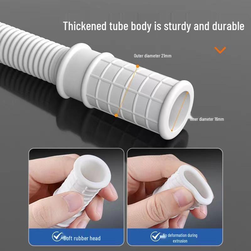 Prodloužená vypouštěcí hadice pro klimatizaci a pračku