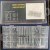 200PCS Tension Extension Spring Compression Spring Stretch Hook Spring Set DIY Hardware Accessories Set