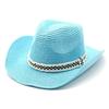 Summer Straw Hat For Men And Women With Wide Brim Sunshade For Outdoor Travel