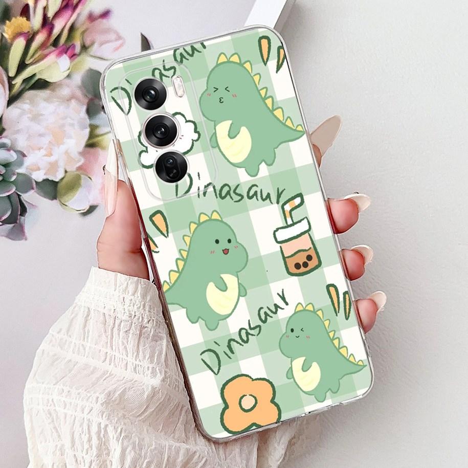 For OPPO Reno12 Pro 5G Case CPH2629 Cover Transparent Silicone Fashion Butterfly Soft Case For Reno 12 CPH2625 Reno 12Pro Fundas