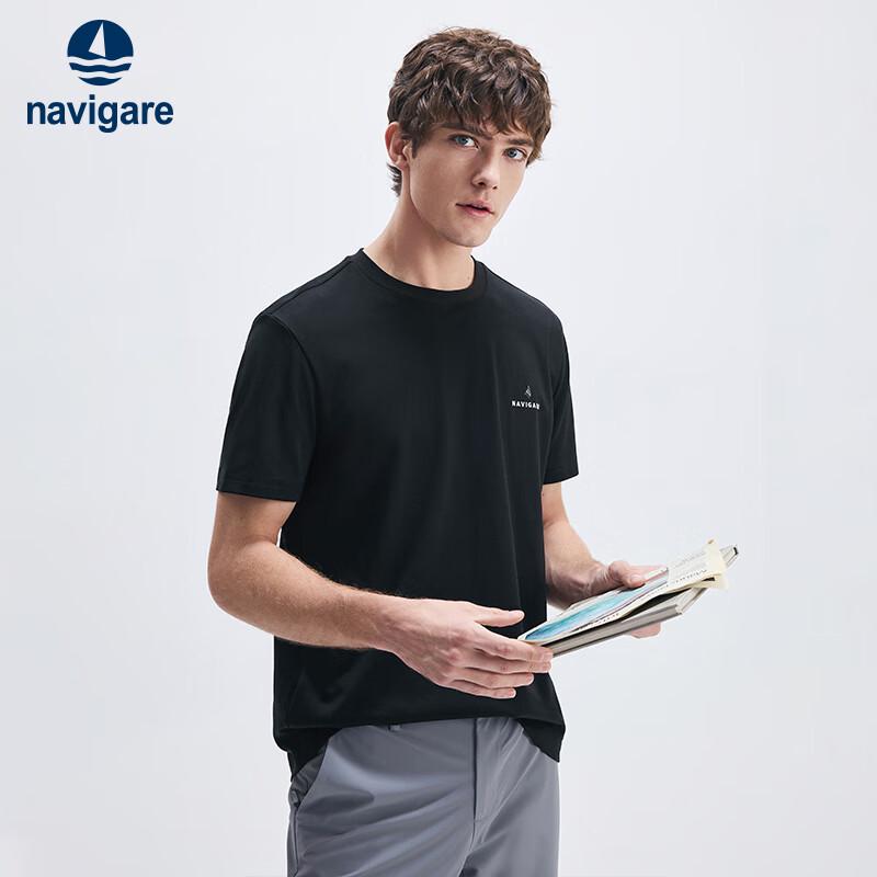 Мужская однотонная охлаждающая футболка с коротким рукавом NAUTICA M/48