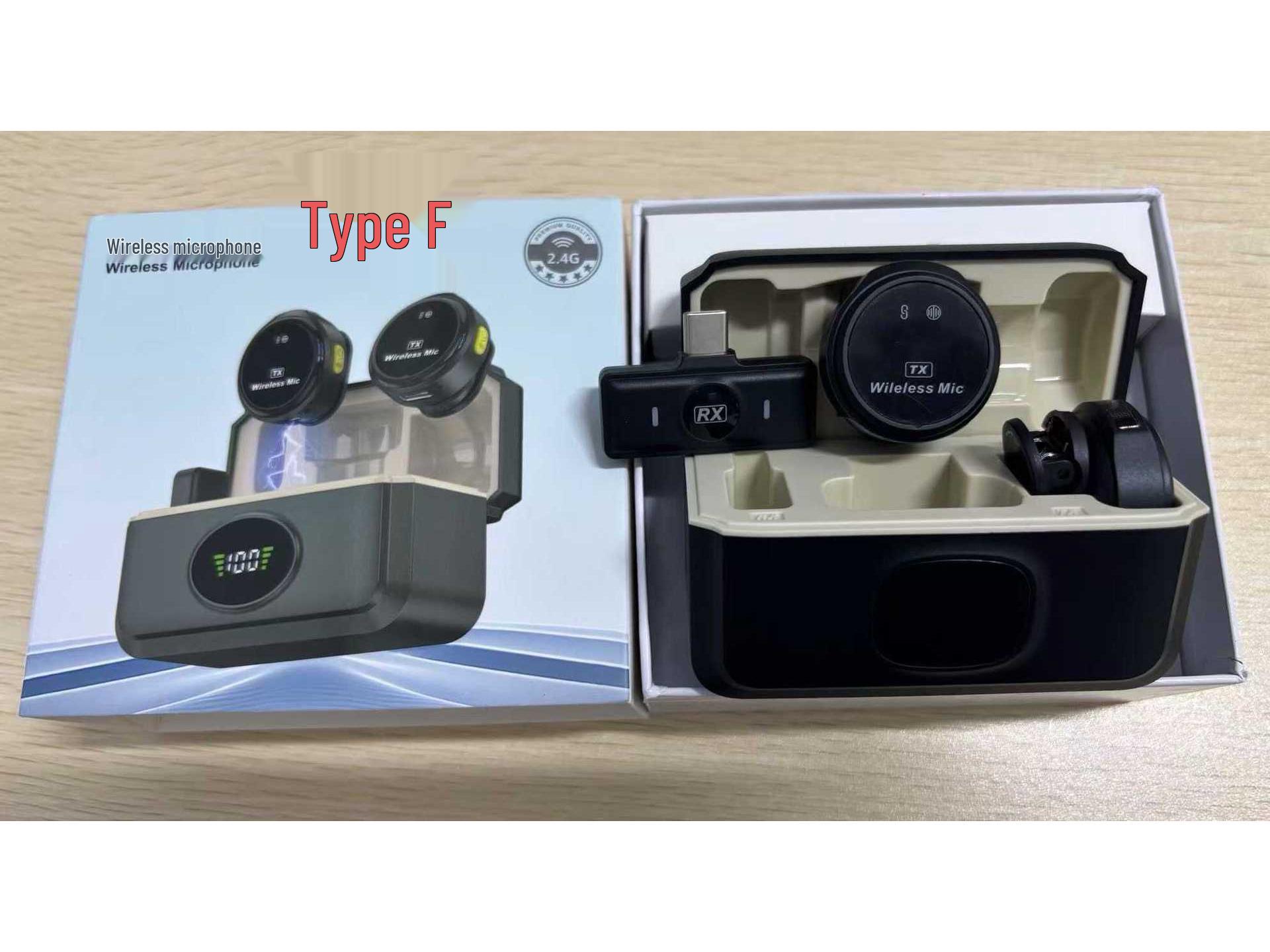 

Q8 Lavalier 3-in-1 Wireless Microphone: Noise Reduction, Live Broadcast, Self-Media Recording, Camera Compatible.