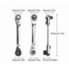 Mini Treble 1/4 Ratchet Wrench Double Ended Ouick Socket Screwdriver Hex Torque Wrenches Set 2-in-1 Spanner Hand Repair Tools