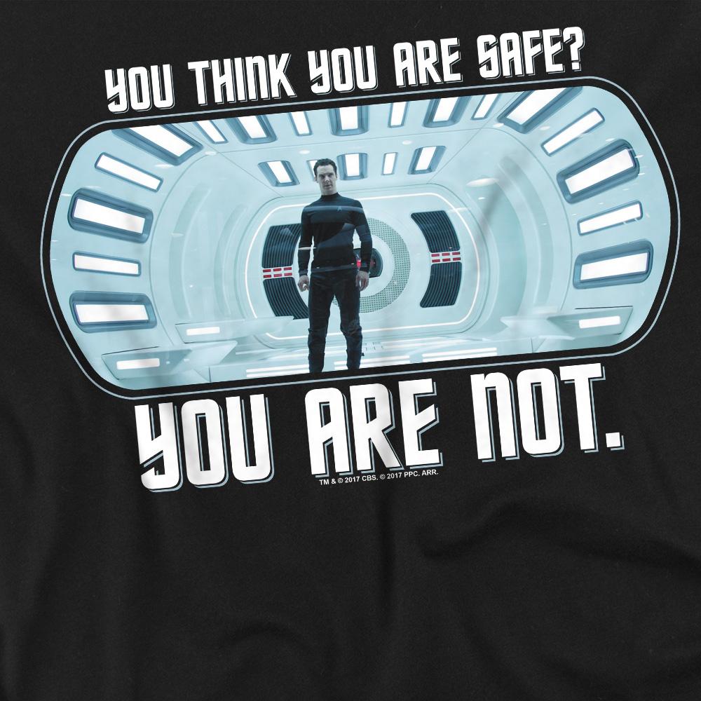 Star Trek: Into Darkness Mens Not Safe T-Shirt