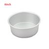 4/6/8/10/12inch Fixed Base Round Cake Pan Aluminum DIY Cakes Pastry Mould Cheesecake Mould  Nonstick Cake Tin Kitchen Tools