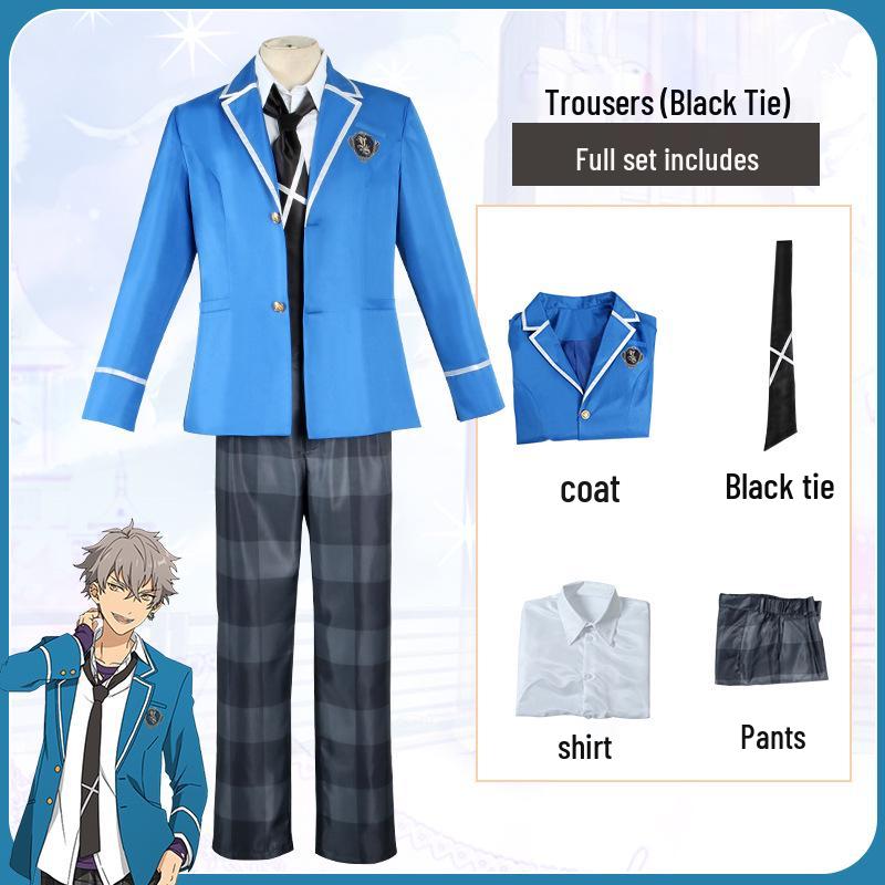 Hiyori Itsuki & Hokuto Ensemble Stars Unisex Cosplay School Uniform Set