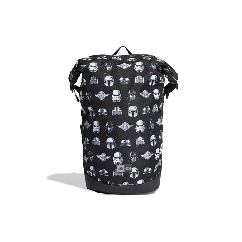 Adidas Star Wars, Collaboration Recycled Material Backpack Regular Unisex Black Adidas FN0979