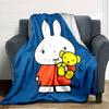 1pc Miffy4 Blanket, Gift, for Men and Women, Soft Blanket, Good for Sofa Bed Couch Travel, Lightweight Flannel Blanket