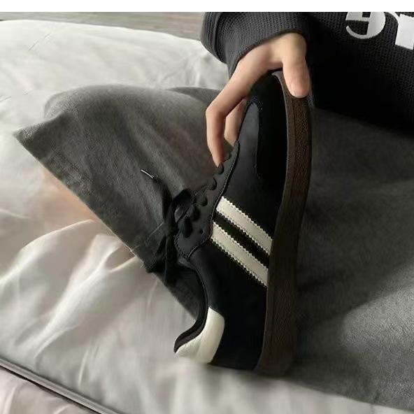 New Retro Color Matching Platform Casual Sports Board Shoes Large Size German Training Shoes In Autumn