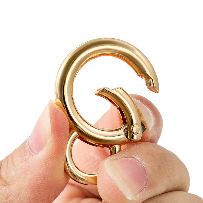 H-14 Metal Spring Ring: Versatile Keychain and Luggage DIY Accessory