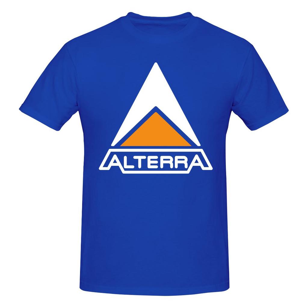 חולצת טי הדפסה מצחיקה Unisexs Alterra Subnautica חולצת טי יוניסקס חדר כושר