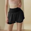 WEZHO Women's 2-in-1 High-Waist Anti-Exposure Sports Shorts