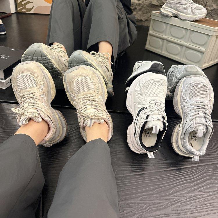 [Fanfna] 2025 autumn new mesh platform Paris dad shoes women's versatile sports shoes fashion casual shoes