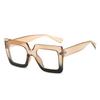 Retro Ins Quadratische Brille Transparent Einfache Brille Fortgeschrittener Sinn Blaulichtfilterbrille Mädchen