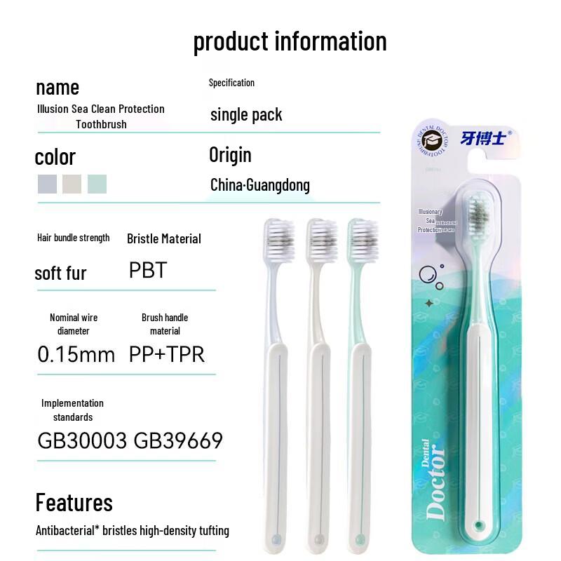 Dr. Tooth High-Density Gum Care Toothbrush