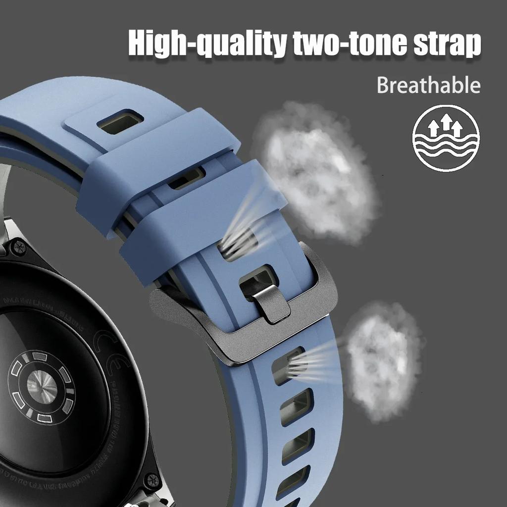 Strap For COROS PACE 4 3 Pro WristBand Sports Rubber 22mm Watch Straps For COROS APEX 2pro 4-42mm/APEX 46mm Bracelet Accessories