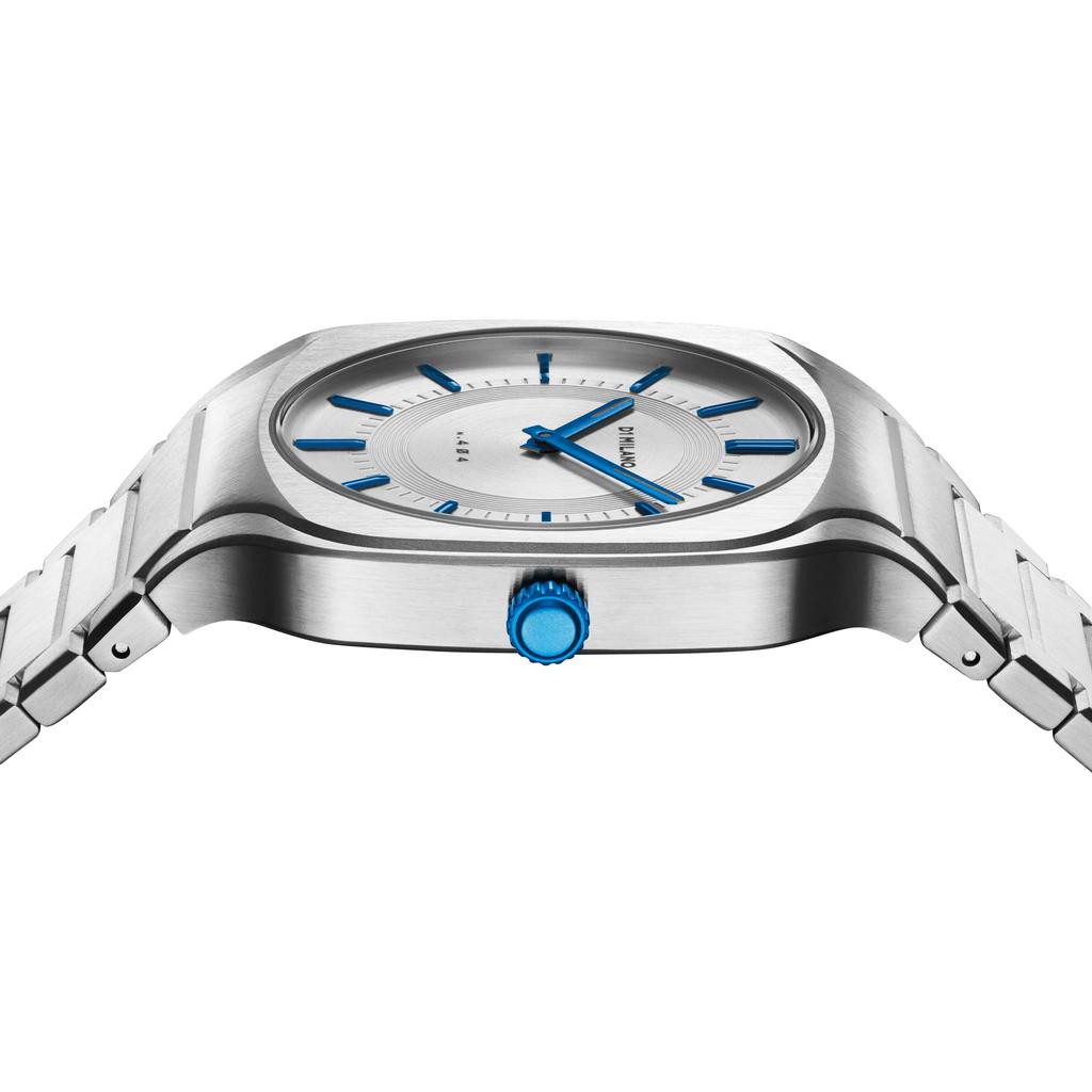 Authorized Distributor D1 Milano Watch SQBJ01 Square Bracelet 37mm Silver [D1 MILANO] Men's [SQUARE]