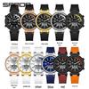 Sanda Youth Luminous Multi-Functional Waterproof Wristwatch