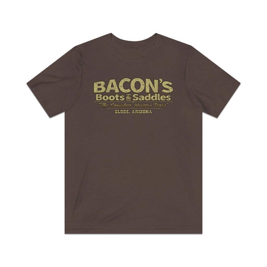 

Bacon s Boots & Saddles 1953 Vintage Men s T shirt 4XL