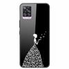 Glass Back Cover For Vivo V20 Pro 5G Case Coque Hard Tempered Glass Case For Vivo V20 Pro 2020 Phone Case Cover Soft Bumper Para