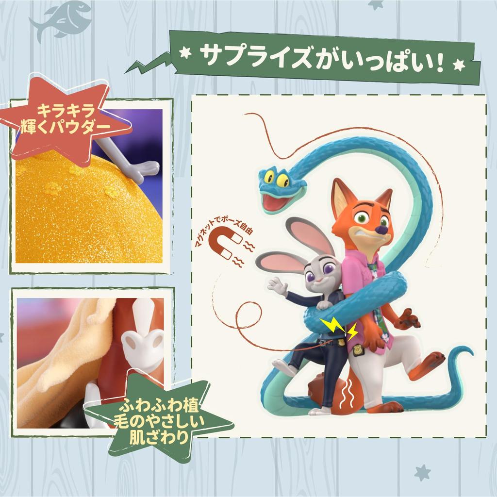 TOP TOY Disney Zootopia New Series Gachapon Blind Box Figure Plastic Model Premium Toy Zootopia Birthday Gift Zootopia Nick Judy Character Collectible
