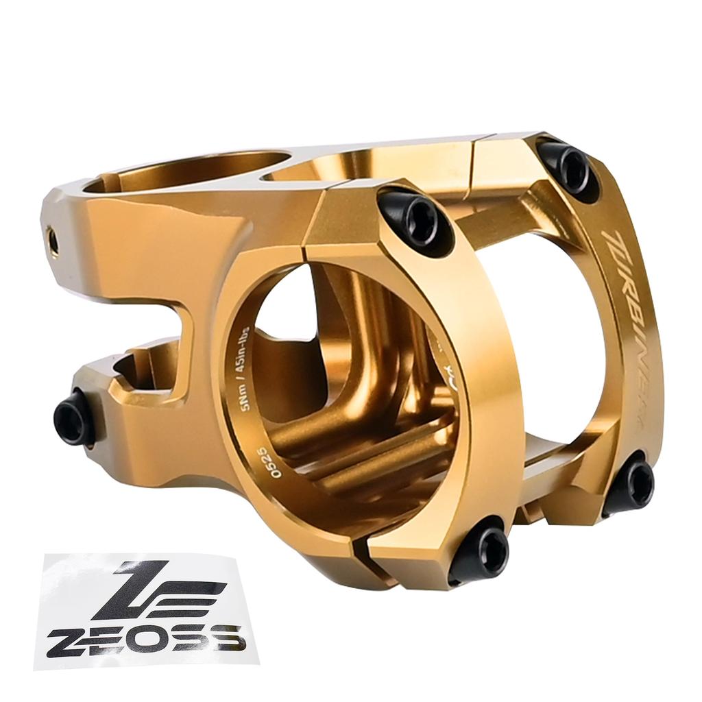ZEOSS RaceFace Turbine SL 35 MTB Stem 35x40mm 6mm Rise with Cash Money Sticker +/- RF3190-ZEO