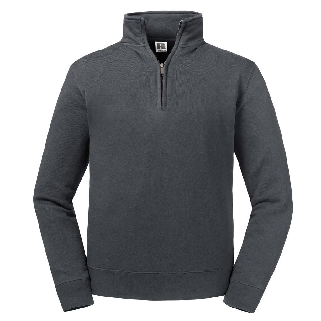 Russell Mens Authentic Quarter Zip Sweatshirt