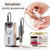 Smart Electric Nail File: Automatic Cuticle & Finger Repair Tool - Gray