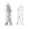 62KD Handmade Decors Silicones Lighthouse Mold Resins Casting Art Projects