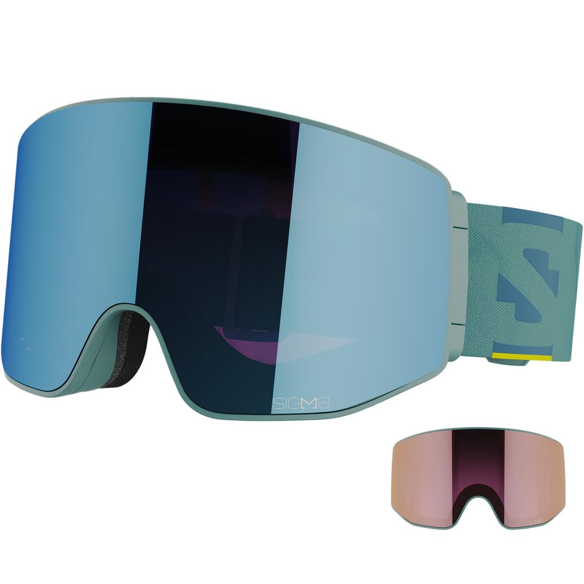 

Salomon SENTRY PRIME SIGMA +1 LENS Ski/Snowboard Goggles (2024-2025 Model, Unisex, L47249100 NS)
