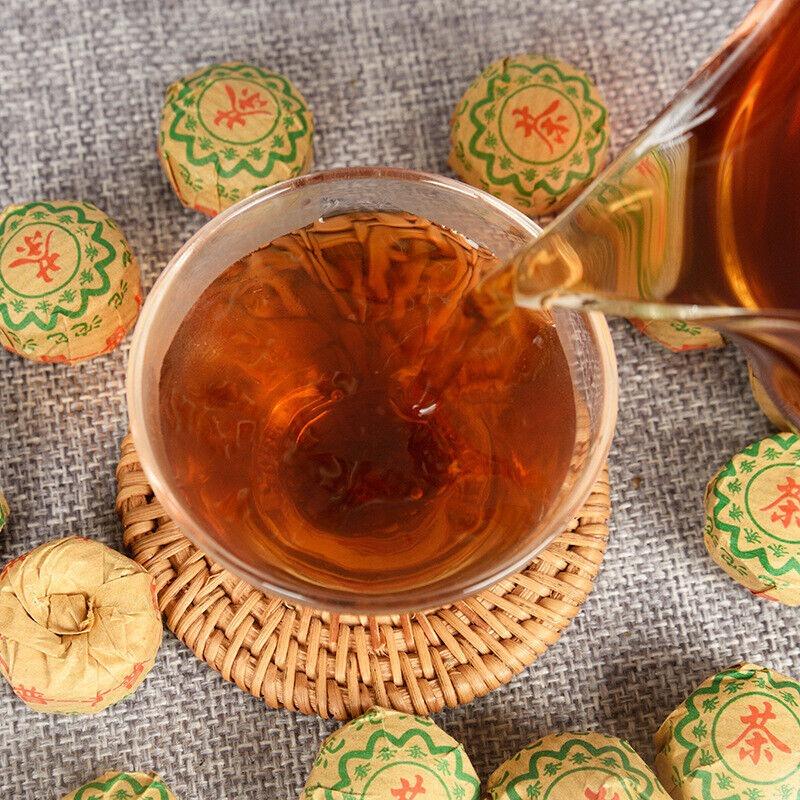 500g Foglie di Tè Pu'er Yunnan Maturo Sapore Originale Tè Maturo Mini Tuocha