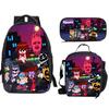 Friday Night Funkin Backpack, Three Pack Set, Pencil Case, Friday Night Funkin Backpack