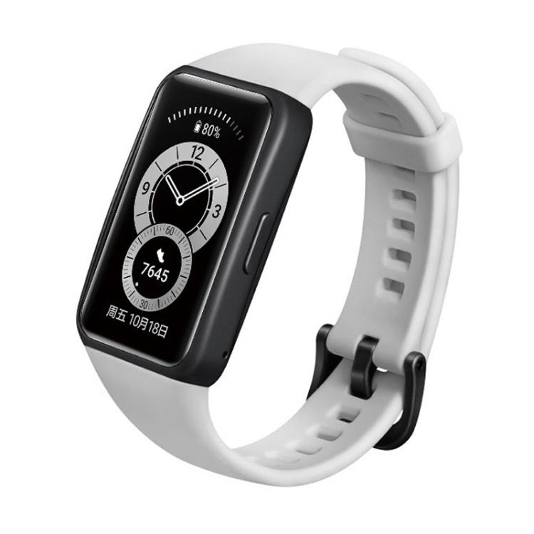 

For Huawei Band 6 Silicone Watch Band For Huawei Band 6 белый