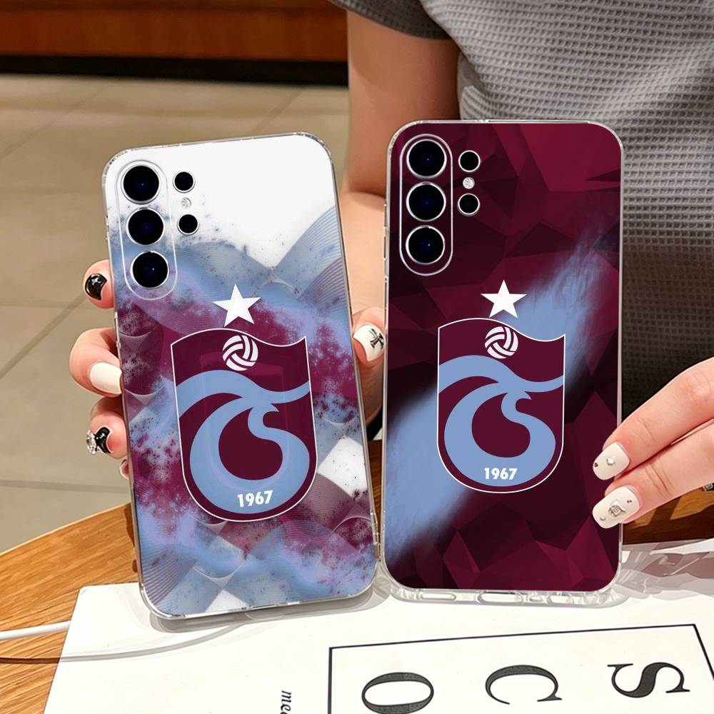 Trabzonspor Handyhülle Für Samsung S25,S24,S21,S22,S23,S30,Ultra,S20,Plus,Fe,Note,10,9,5G Transparente Abdeckung