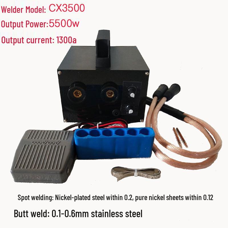 Lithium Battery Spot Welder for 18650 - DIY Nickel Plated Welding Tool