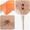Pop Up Party Tent 194 X 194 X 245 Cm Orange