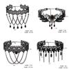 Dark Gothic Lolita Chocker Neckchain Collar with Gift Box