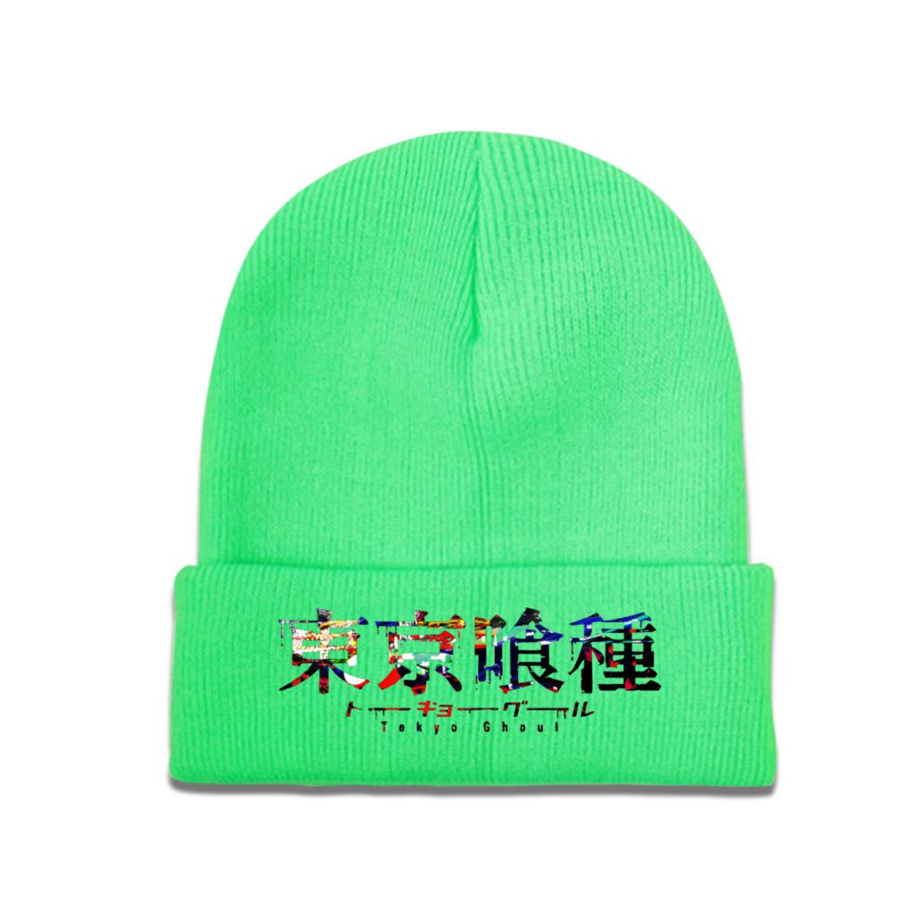 Tokyo Ghoul Strickmütze, Mützen, Wintermützen, warme Polyester-Freizeitmütze, Unisex, Damen