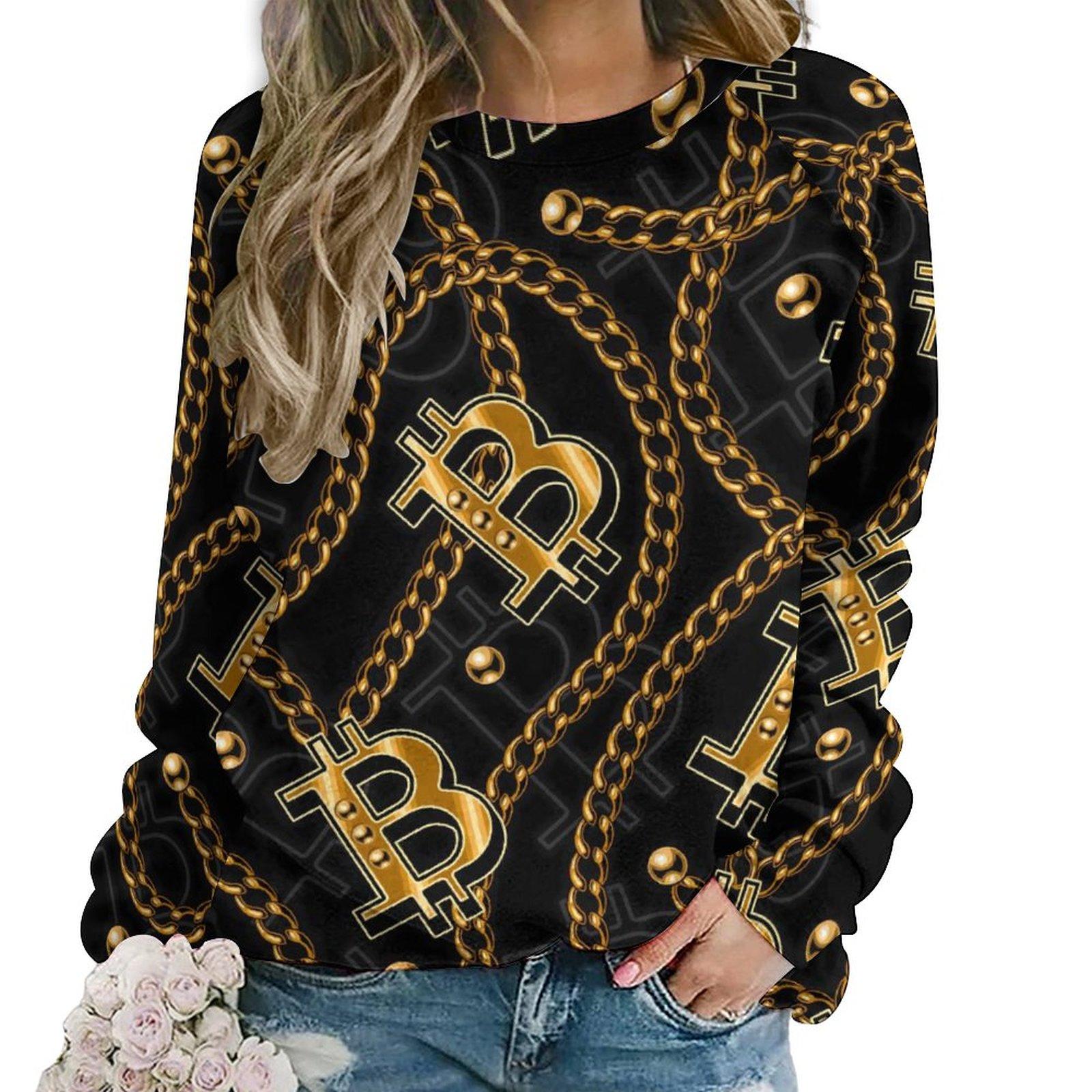 Золотые цепи и ремни толстовки леопардовый гепард хип-хоп большой — фото 6