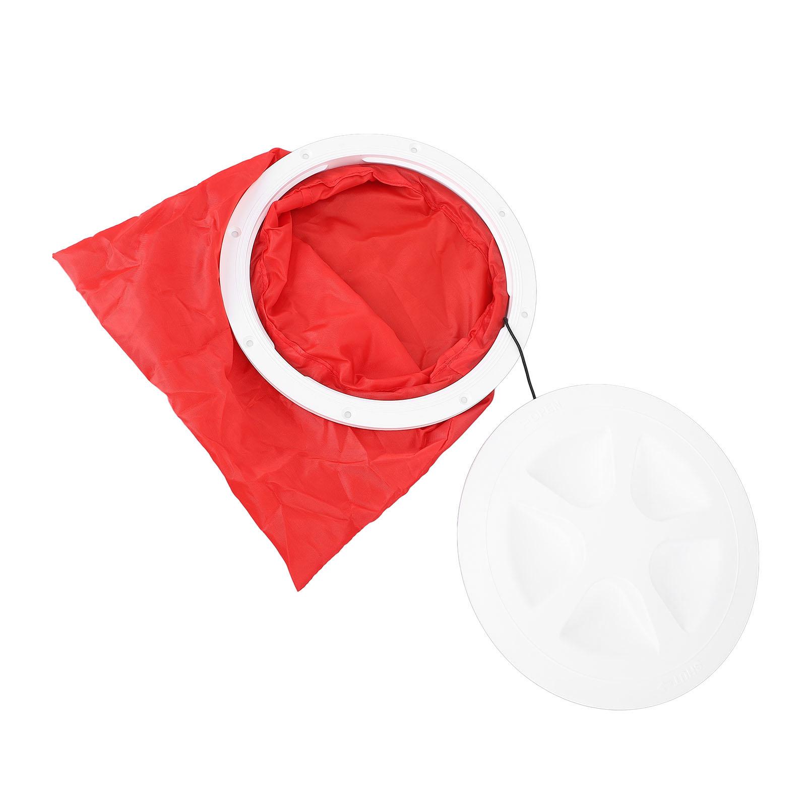 

8-дюймовая палубная плита с сумкой для хранения Круглая крышка люка с уплотнением для морских яхт