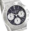 BVLGARI Diagono Sports Watches CH35S black/Silver blackDial Stainless Steel Mechanical Automatic Chronograph mens Used