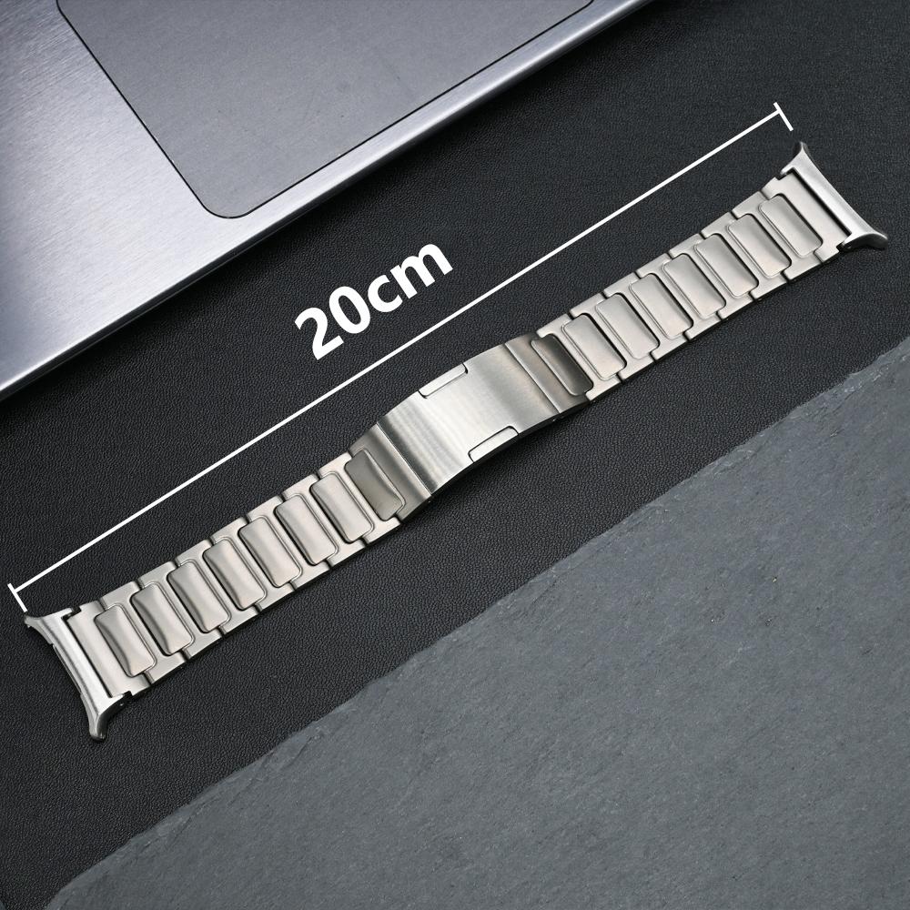Men Titanium Band for Samsung Galaxy Ultra Watch 47mm No Gap Metal Strap for SAMSUNG Galaxy 8/8Classic Luxury Quick Fit Bracelet