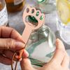 4pcs Upright Cat Claw Beer Opener Set Stainless Steel Drink Cap Lid Remover  Gift