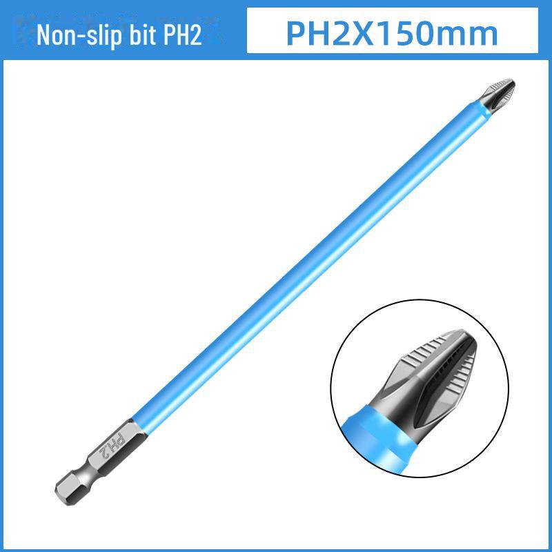 PH2 Non-Slip Crosshead Screwdriver Bit for Electric and Manual Use