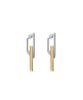 Diesel Accessory Dx1685931 D Logo Drop Earring Set