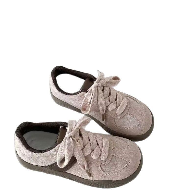 Thick-soled Shoes for Women, Breathable and Versatile, Low-top Shoes, Retro Casual Sports Sneakers