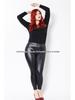 Leggings in Ecopelle 2025 Taglie Forti Anti-Crepa per Autunno/Inverno - Abbigliamento Donna fino a 136 kg