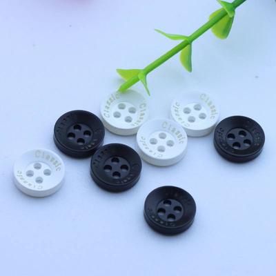 Button Shirt Sweatshirt Round Men'S And Women'S Versatile Top Shirt Knitted Sweater Resin Buttons Clothes Small Buttons