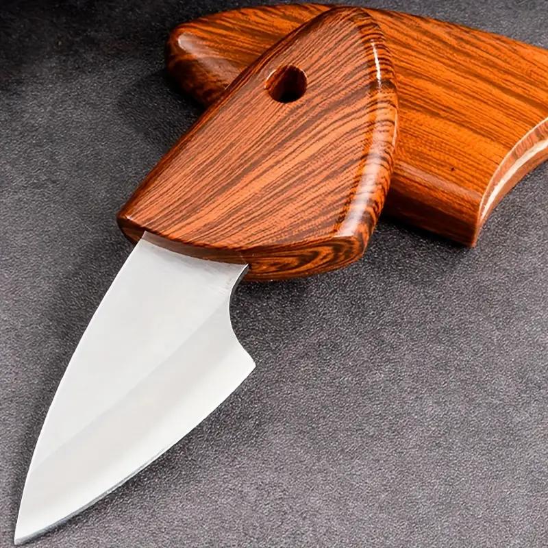 Key Chains, Stainless Steel Sharp Keyring Knife, Useful Portable, 1pc Creative Pocket Stainless Steel Knife, Mini Fruit Knife, Hand Tool